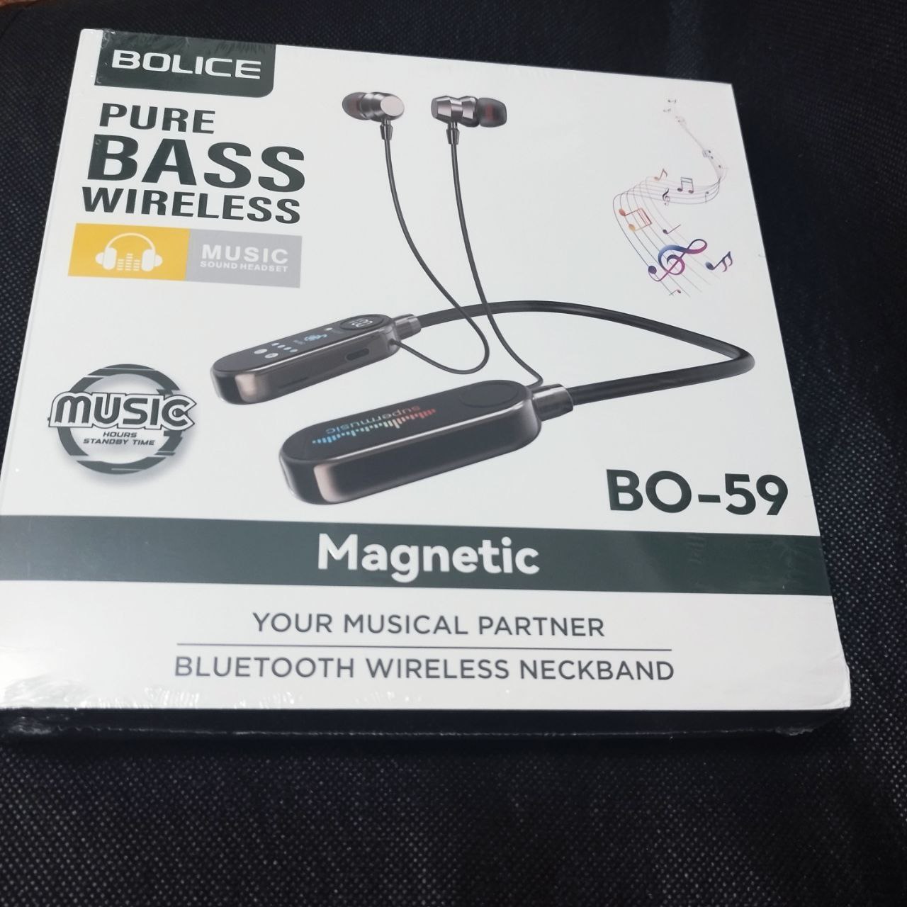 هندزفری گردنی Bolice مدل BO59 مناسب برای سفیران اسنپ (اصلی با گارانتی 12 ماهه)