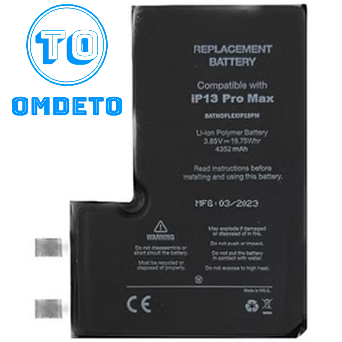 باتری آیفون 13 pro max (گارانتی 12 ماهه)