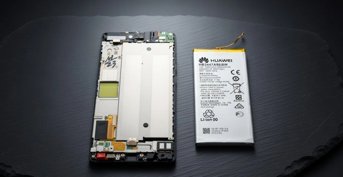 Guide to distinguishing between original and fake Huawei mobile batteries